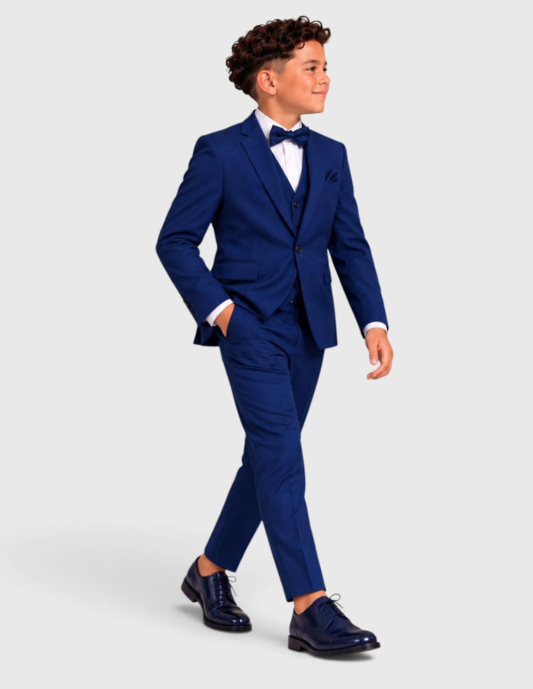 Costume Garçon de Mariage bleu roi