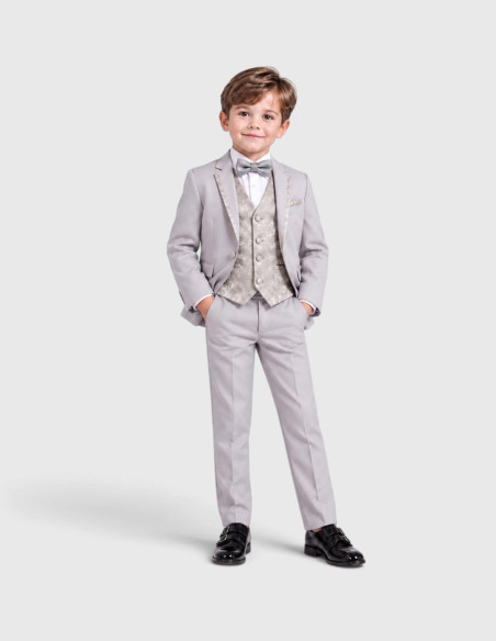 Costume Enfant Gris de Mariage