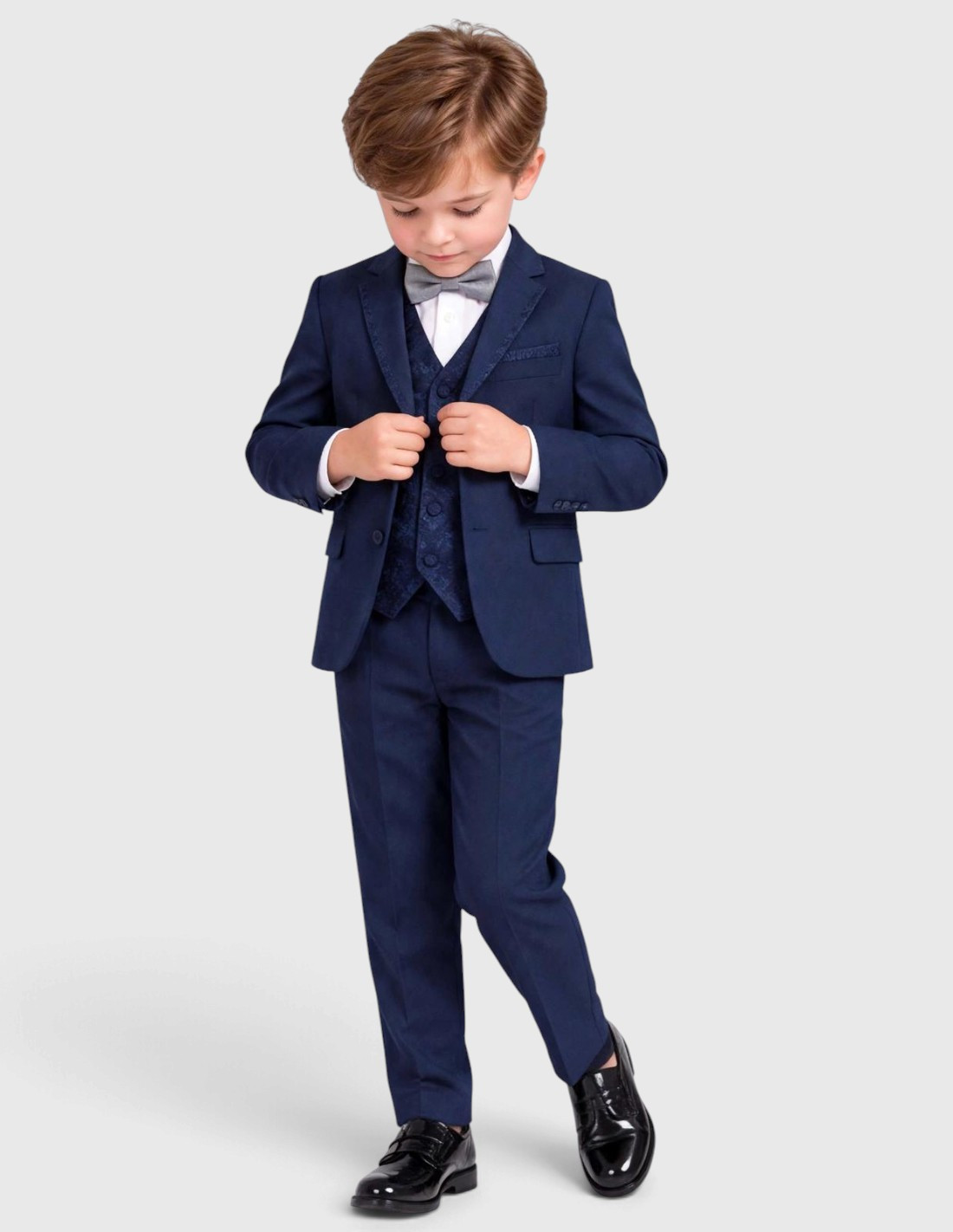 Costume Garçon de mariage bleu marine