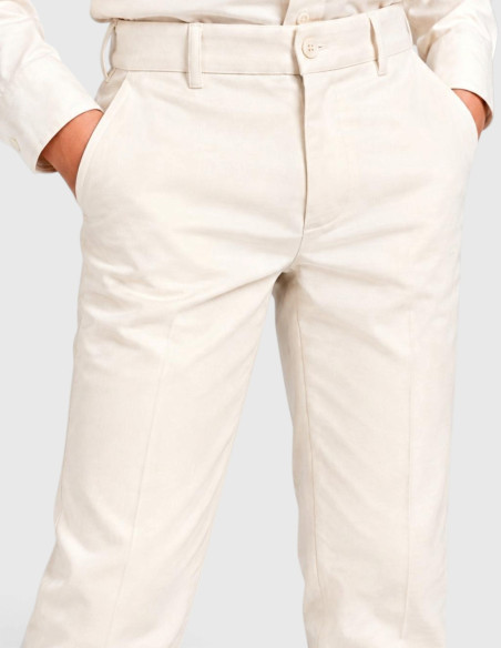 Pantalon de Costume Ivoire pour Enfant