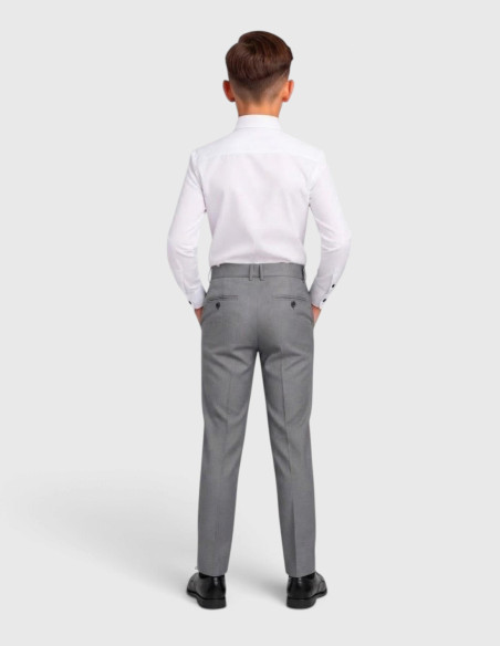 Pantalon de Costume pour Enfant de Cérémonie - Gris