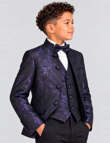 Costume enfant de cérémonie bleu marine - Charles