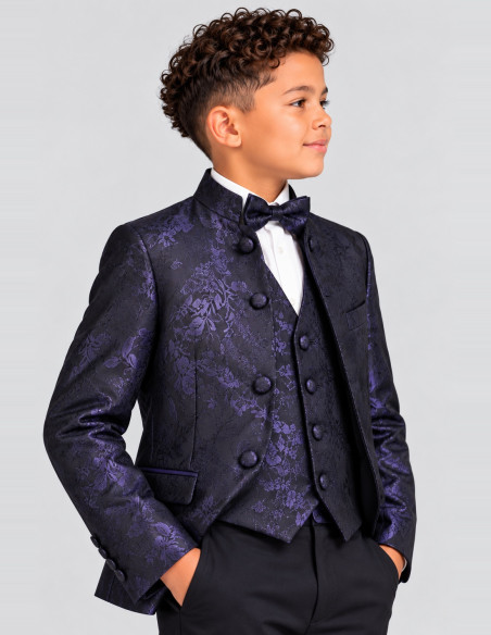 Costume enfant de cérémonie bleu marine - Charles