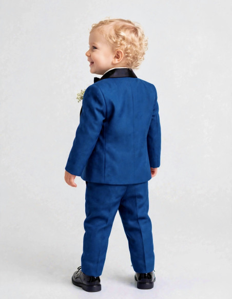 Costume Bébé de Cérémonie Bleu Indigo | Loic