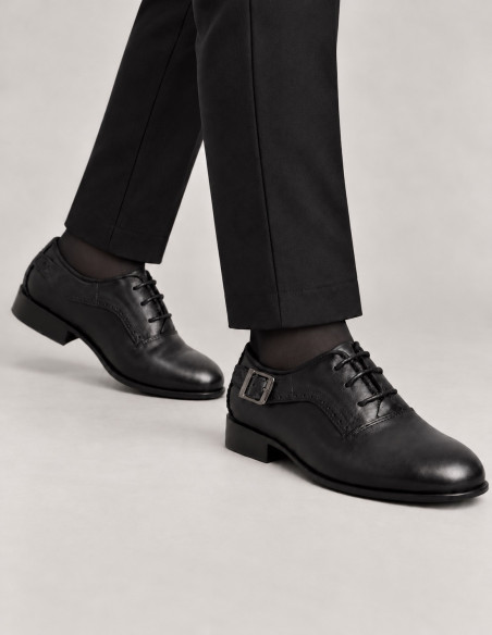 chaussettes fines noir pour garçon