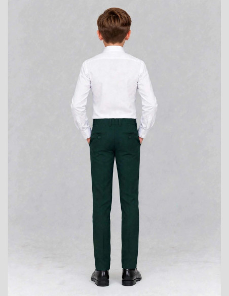 Costume Garçon Mariage Vert Foncé | Enzo