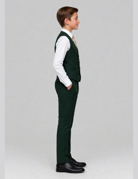 Costume Garçon Mariage Vert Foncé | Enzo