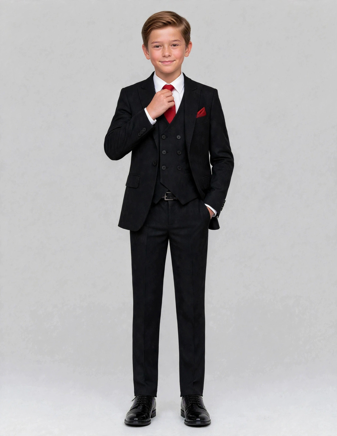 Costume cérémonie enfant noir enzo