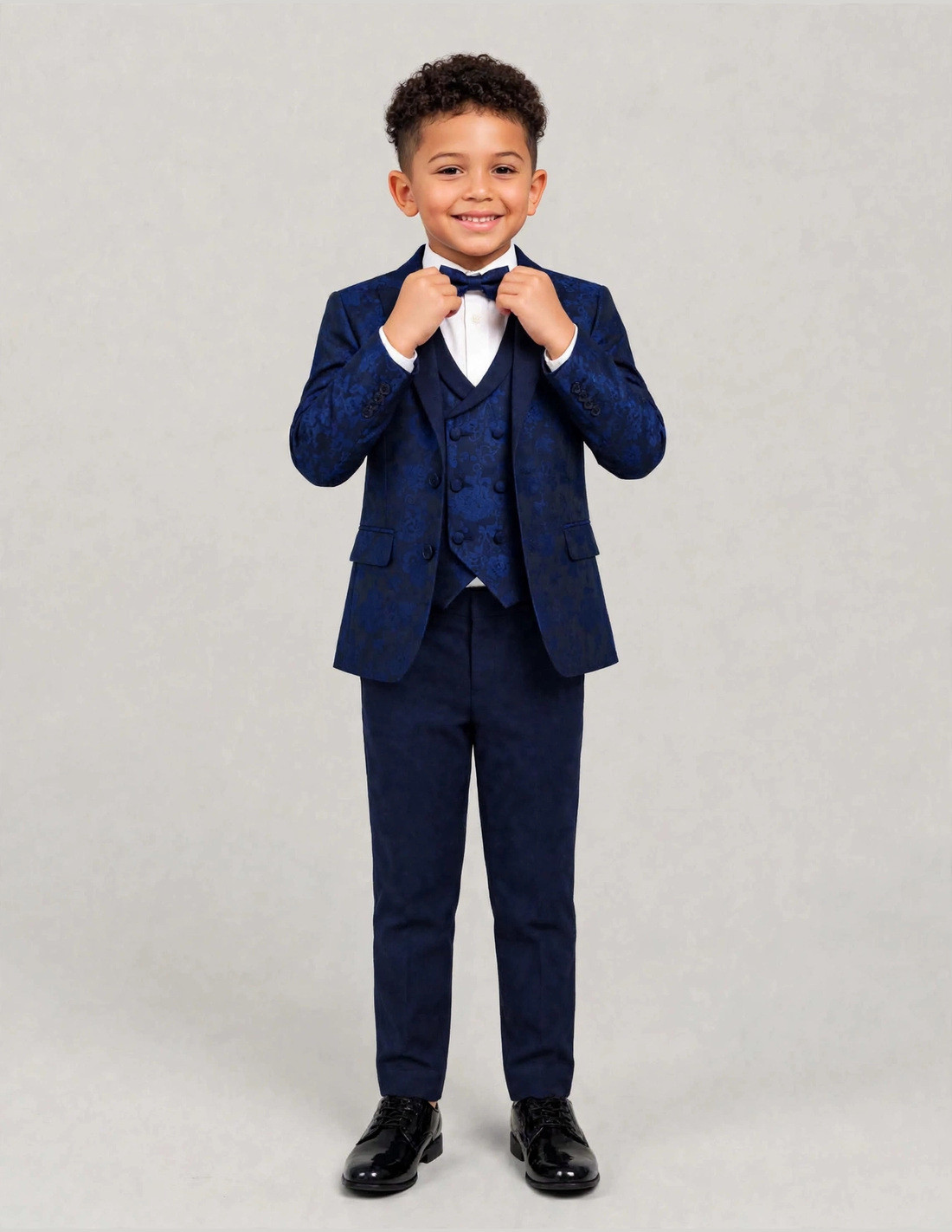 Costume cérémonie enfant bleu Lucas