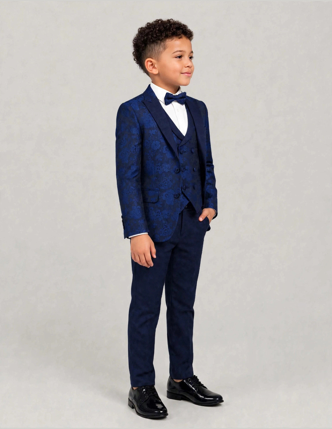 Costume cérémonie enfant bleu Lucas 2