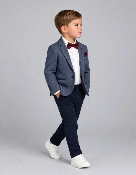 Costume enfant blazer pantalon marine
