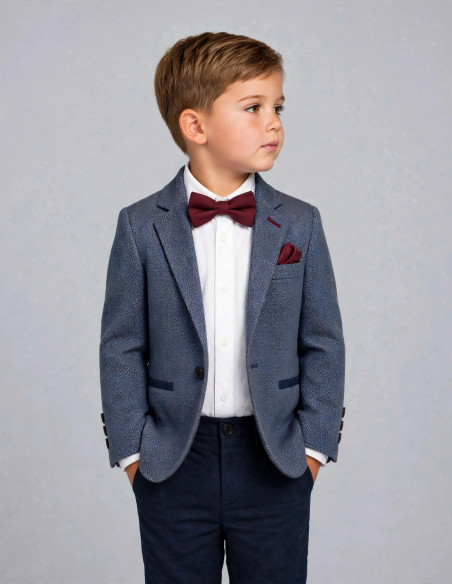 Ensemble costume enfant veste et pantalon marine