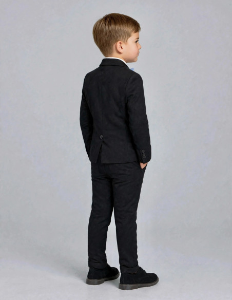 Costume Cérémonie Bébé Garçon Noir - Evan