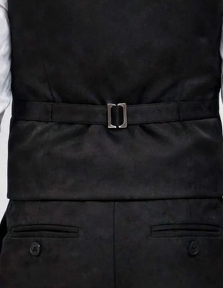 Costume Cérémonie Bébé Garçon Bordeaux et Noir – Benoît