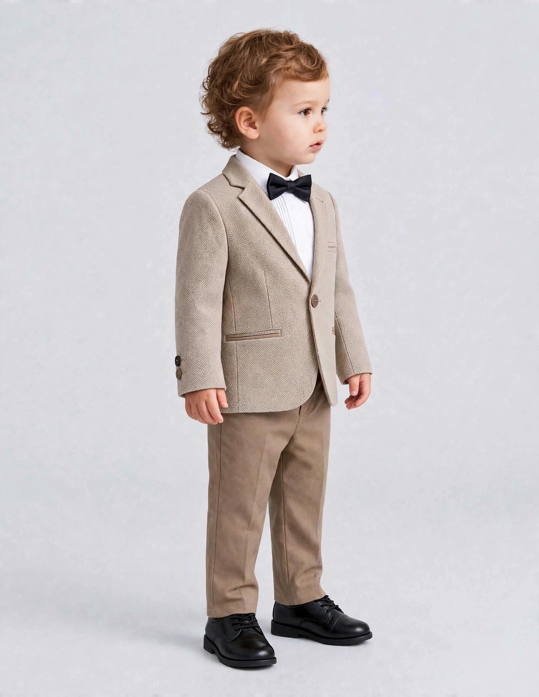 Costume de cérémonie pour bébé beige Gustave 2
