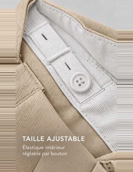 Costume Bébé De cérémonie beige ajustement taille Gustave