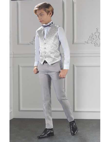 Tenue Cérémonie Enfant Gris Sidney Tenue Cérémonie Enfant Gris Sidney